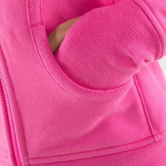Lululemon Pink Scuba Hoodie *Stretch size 10 - Picture 4 of 12
